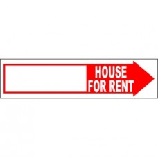 House for Rent Directional Arrow